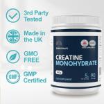 Pure Vitality Creatine Monohydrate Powder - 450g