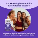 BeLive Iron Gummies - Vegan Multivitamin with Zinc