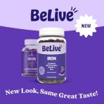 BeLive Iron Gummies - Vegan Multivitamin with Zinc