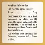 Solgar Boron 3 mg Vegan Capsules - 100 Count