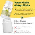 Ginkgo Biloba 6,000mg Tablets for Memory and Focus