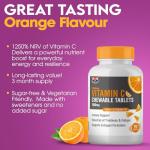 Chewable Vitamin C 1000mg - 90 Tablets