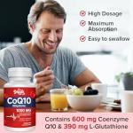 High-Absorption CoQ10 and L-Glutathione Capsules