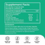 High Strength Curcumin 95 with BioPerine, 60 Caps