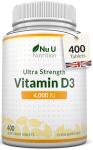 High Strength Vitamin D3 4000 IU, 400 Tablets