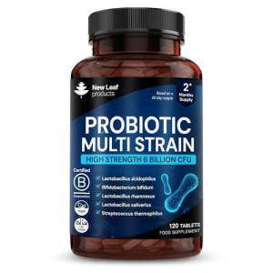 Daily Gut Health Probiotic Tablets - Vegan & Strong