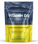High Strength Vitamin D3 4000iu - 365 Tablets