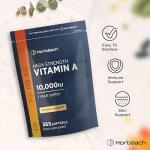 High Strength Vitamin A 10,000 IU Softgels