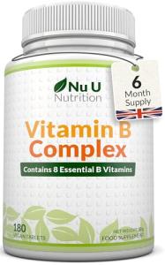 High Strength Vitamin B Complex - 180 Tablets