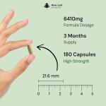 Maca Root, Ashwagandha & Ginseng Capsules - 180 Count