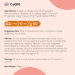 200mg CoQ10 Vegan Capsules - 120 Count