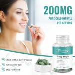 Chlorophyll Capsules for Detox and Skin Health