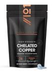 Chelated Copper 1mg with BioPerine® – 120 Vegan Tablets