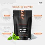 Chelated Copper 1mg with BioPerine® – 120 Vegan Tablets