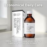 Premium 10ppm Colloidal Silver 300ml Bottle