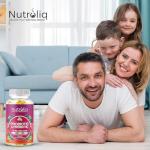 Nutroliq Sugar-Free Prebiotic Probiotic Gummies - 60 Count