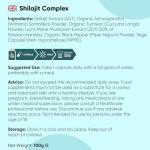 Shilajit Capsules with Ashwagandha and Turmeric 120ct