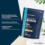 Boron 10mg High Strength Vegan Tablets - 180 Count