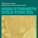 Swisse Wild Fish Oil Omega 3 Softgels 1500 mg