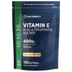 High Strength Vitamin E Capsules 400iu - 120 Count