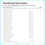 Probiotic and Prebiotic Complex - 120 Capsules