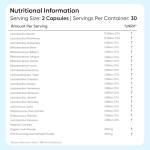 77 Billion CFU Probiotic Prebiotic Complex Capsules