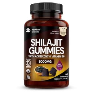 Shilajit Gummies with Zinc & Vitamin B6 3000mg