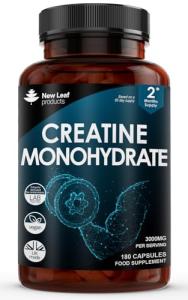 3000mg Creatine Monohydrate Tablets - 180 Count