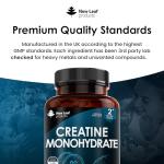 3000mg Creatine Monohydrate Tablets - 180 Count