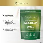 High Strength Sea Kelp Tablets 2000mg, 240 Count