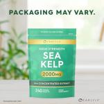 High Strength Sea Kelp Tablets 2000mg, 240 Count
