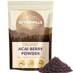 Organic Acai Berry Powder, Freeze-Dried, 500g