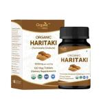 Organic Haritaki Capsules - 120 Tablets