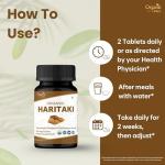 Organic Haritaki Capsules - 120 Tablets