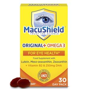 MacuShield Plus Omega 3 Eye Supplement 30-Day Pack