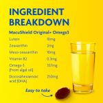 MacuShield Plus Omega 3 Eye Supplement 30-Day Pack