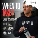 Warrior Micronised Creatine Powder - Savage Strawberry