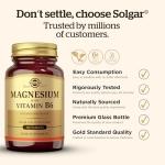 Solgar Magnesium and B6 - 100 Tablets