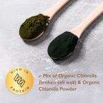 Organic Chlorella & Spirulina Tablets, 360 Count