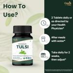 Organic Tulsi Tablets - Holy Basil 120 Count