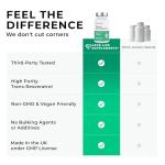 High Purity Trans-Resveratrol 500mg - 60 Capsules