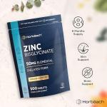 High Strength Chelated Zinc 100mg - 360 Vegan Tablets