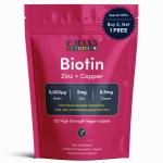 Biotin 10,000mcg, Zinc & Copper for Healthy Hair