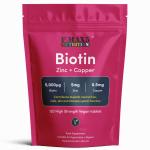 Biotin 10,000mcg, Zinc & Copper for Healthy Hair