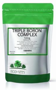 ECO-VITS Triple Boron Complex 12MG 120 Caps