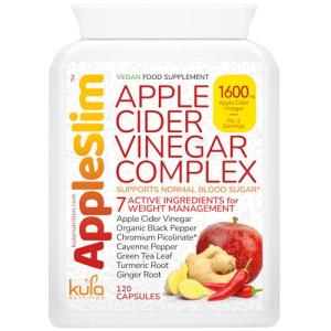 AppleSlim Apple Cider Vinegar Capsules for Weight Management