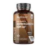 Ashwagandha KSM-66 1500mg - 180 Easy-to-Swallow Tablets