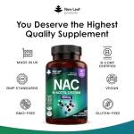 NAC N-Acetyl-Cysteine 600mg Vegan Capsules 180 Count