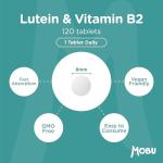 Lutein 50mg & Vitamin B2 Eye Support 120 Tablets
