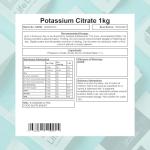 Potassium Citrate Powder for Muscle and Nerve Health